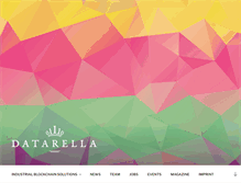 Tablet Screenshot of datarella.com